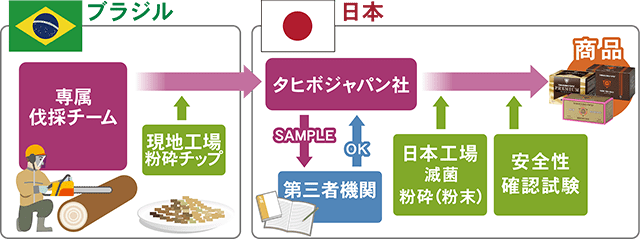 ブラジルから日本へ